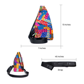 Abigail Body Bag - Multicolored Patterns