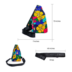 Abigail Body Bag - Yellow Flower