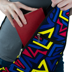Abigail Body Bag - Colorful Zig-zag