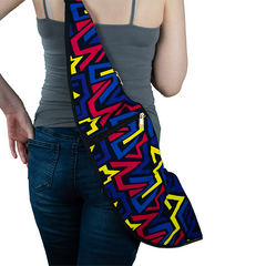 Abigail Body Bag - Colorful Zig-zag