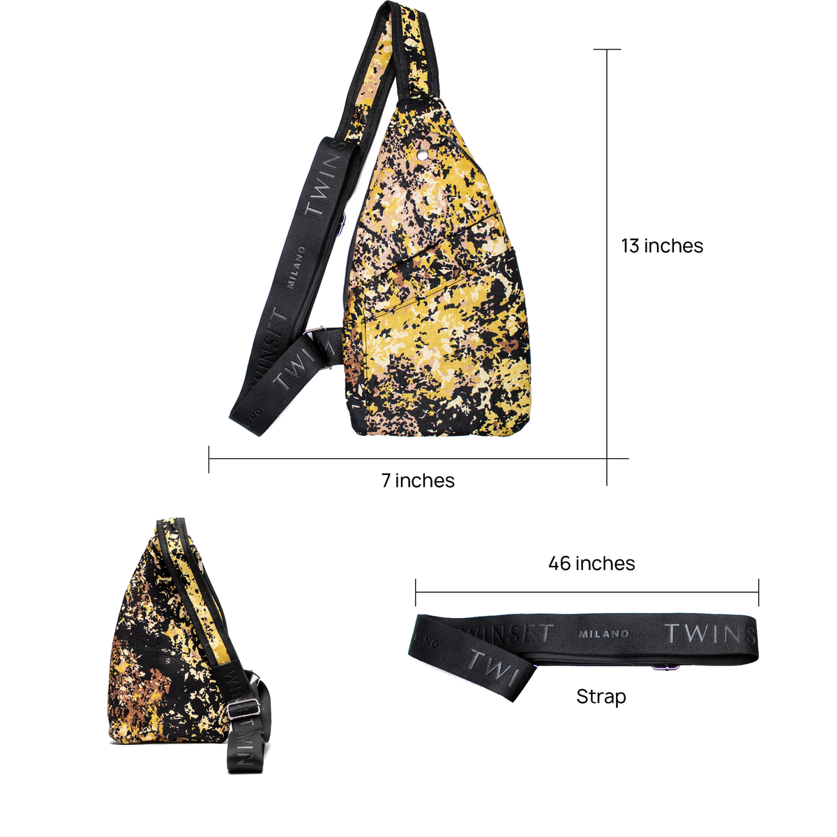 Abigail Body Bag - Yellow