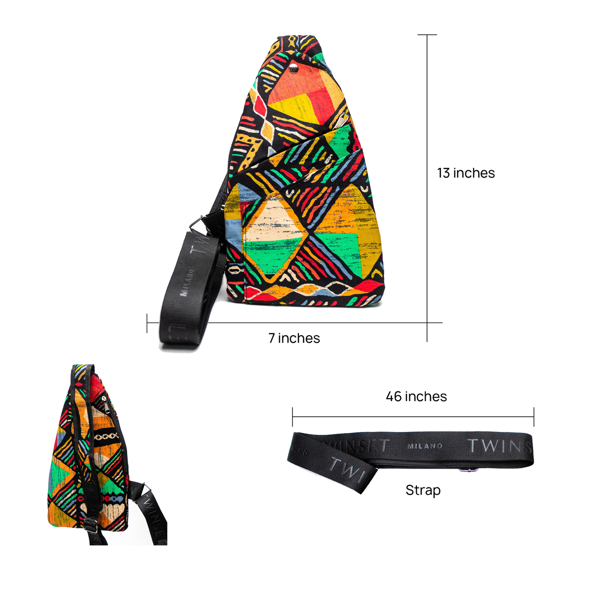 Abigail Body Bag - Pyramid Yellow