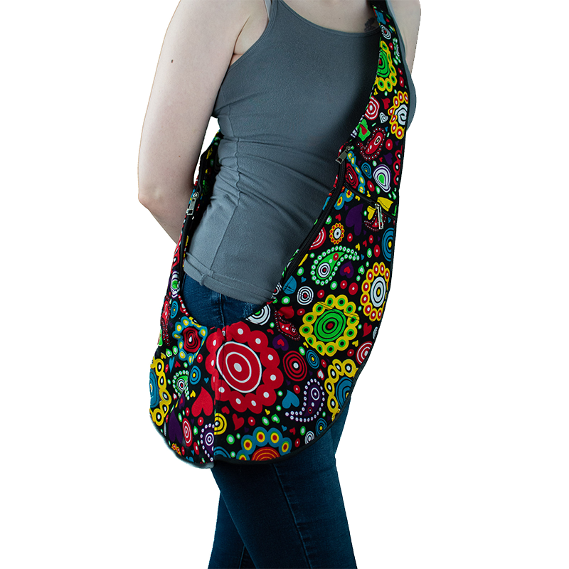 Abigail Body Bag - Colorful Flower