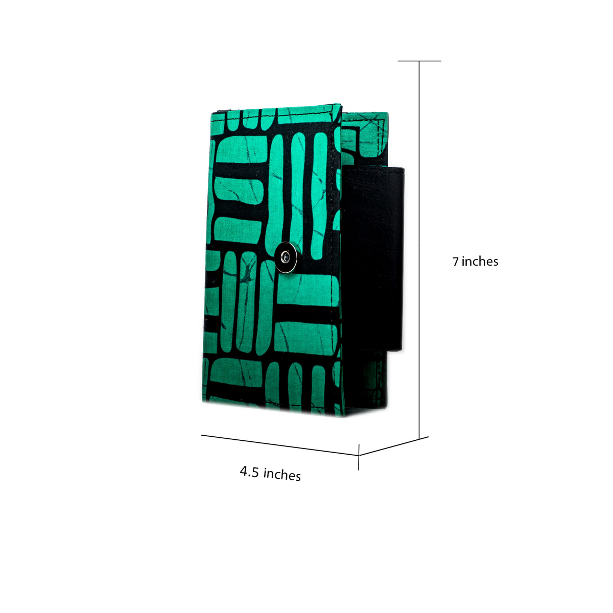 Bethany Ankara Leather Wallet