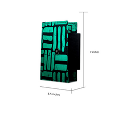 Bethany Ankara Leather Wallet